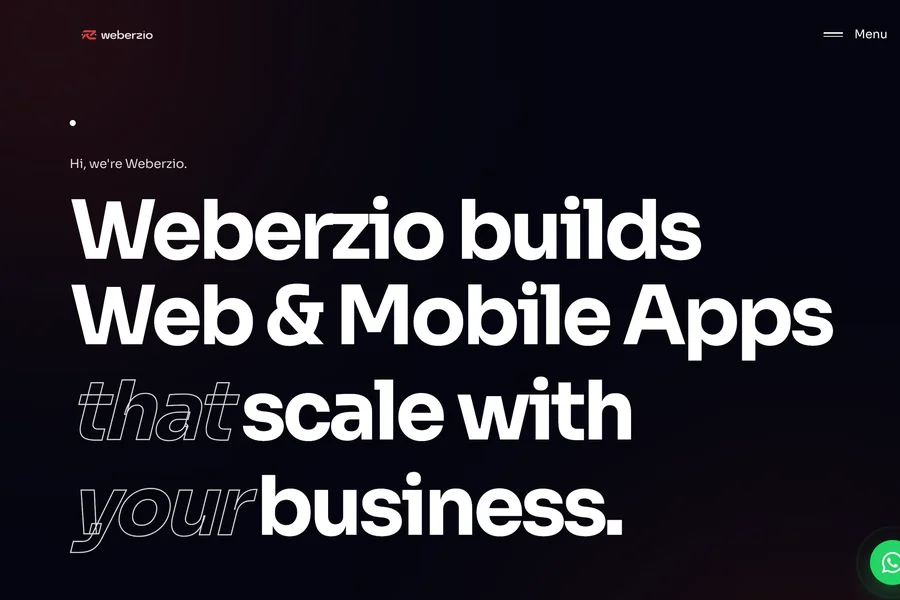 Weberzio - Digital Agency
